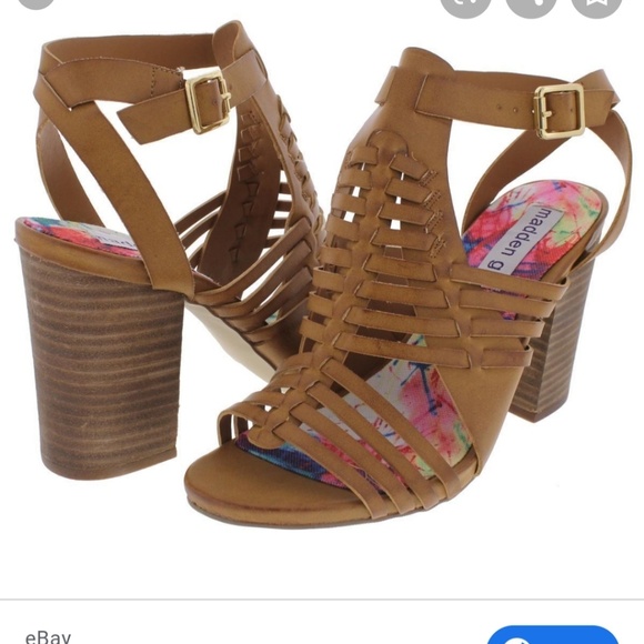 Steve Madden Shoes - EUC Madden Girl | Remie Sandal Block Heels
